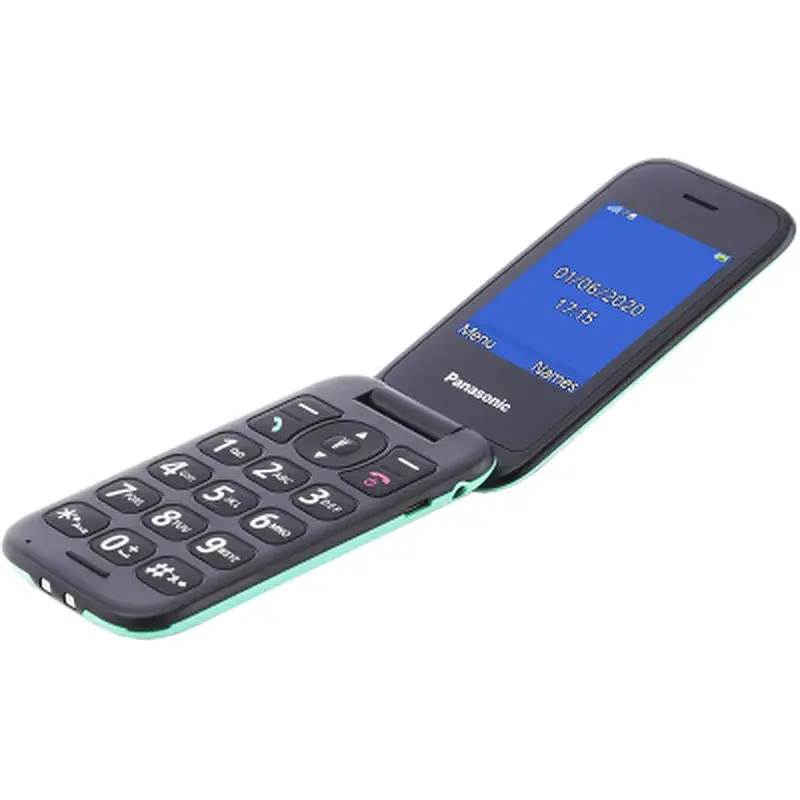 Мобільний телефон Panasonic KX-TU400 Turquoise (KX-TU400EXC) - фото 5