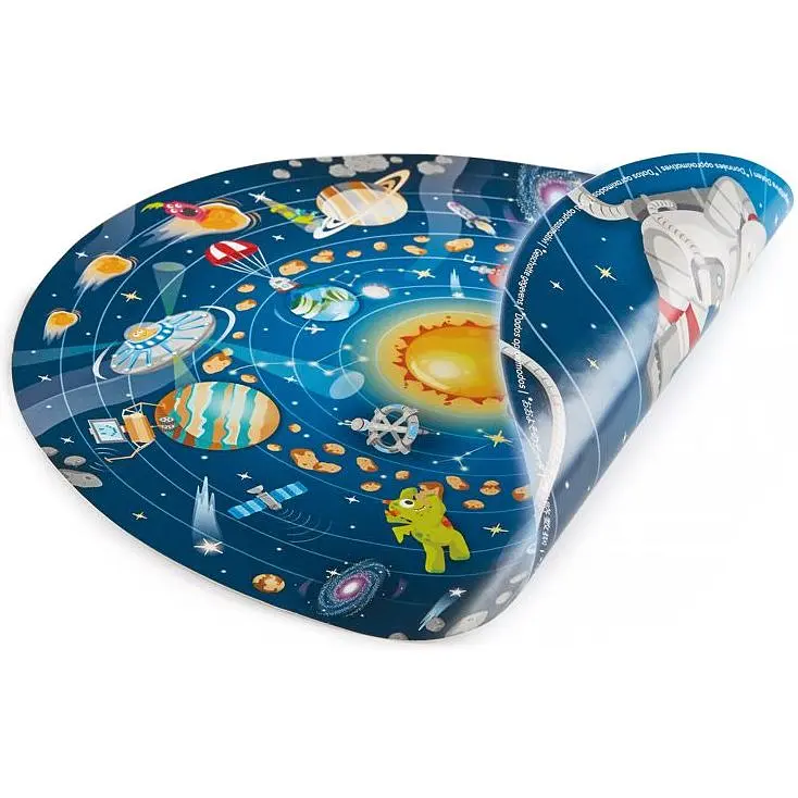 Пазл Hape Солнечная система с подсветкой Солнца 93 элемента (E1625) - фото 5
