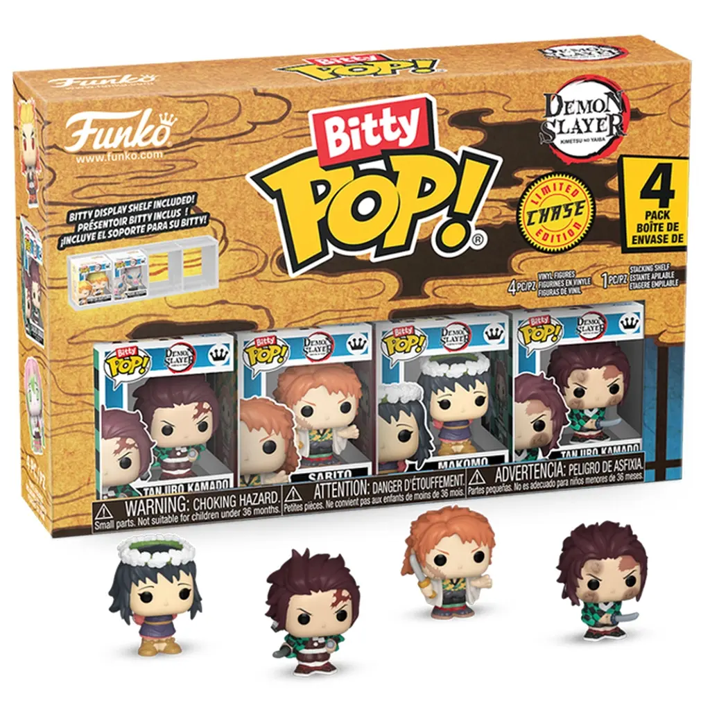 Фігурка Funko Pop набір Bitty POP! серії Вбивця демонів (4 фігурки в ас.) (86954) - фото 4
