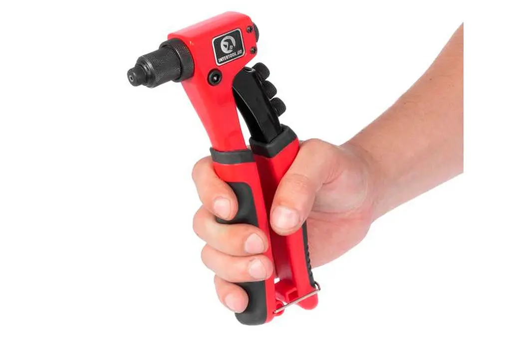 Заклепочник ручний для витяжних заклепок Intertool RT-0014 215 мм Pro - фото 7