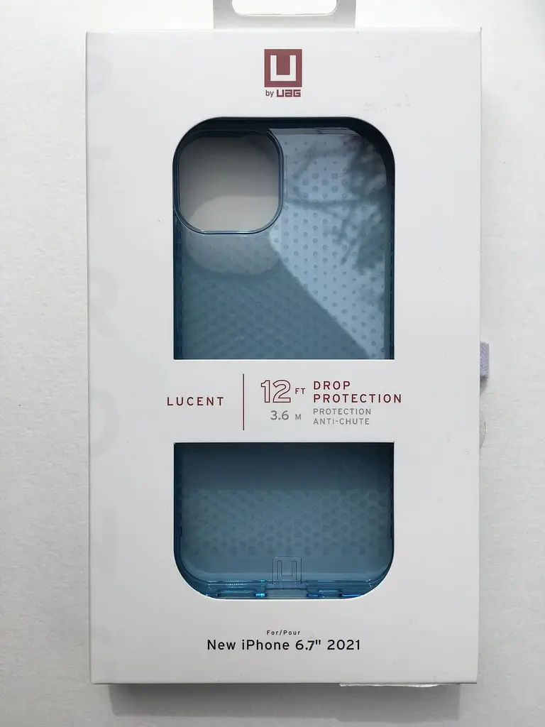 Чохол протиударний UAG Lucent (Original) для iPhone 13 Pro Max (6.7") Blue - фото 8