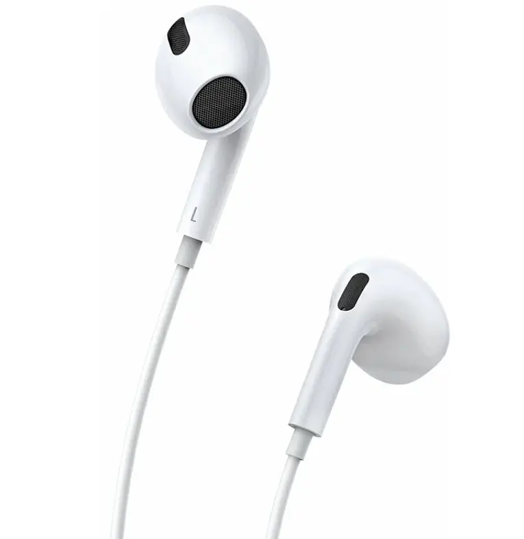 Навушники Baseus Encok Type - C lateral in - ear Wired Earphone C17 White - фото 2