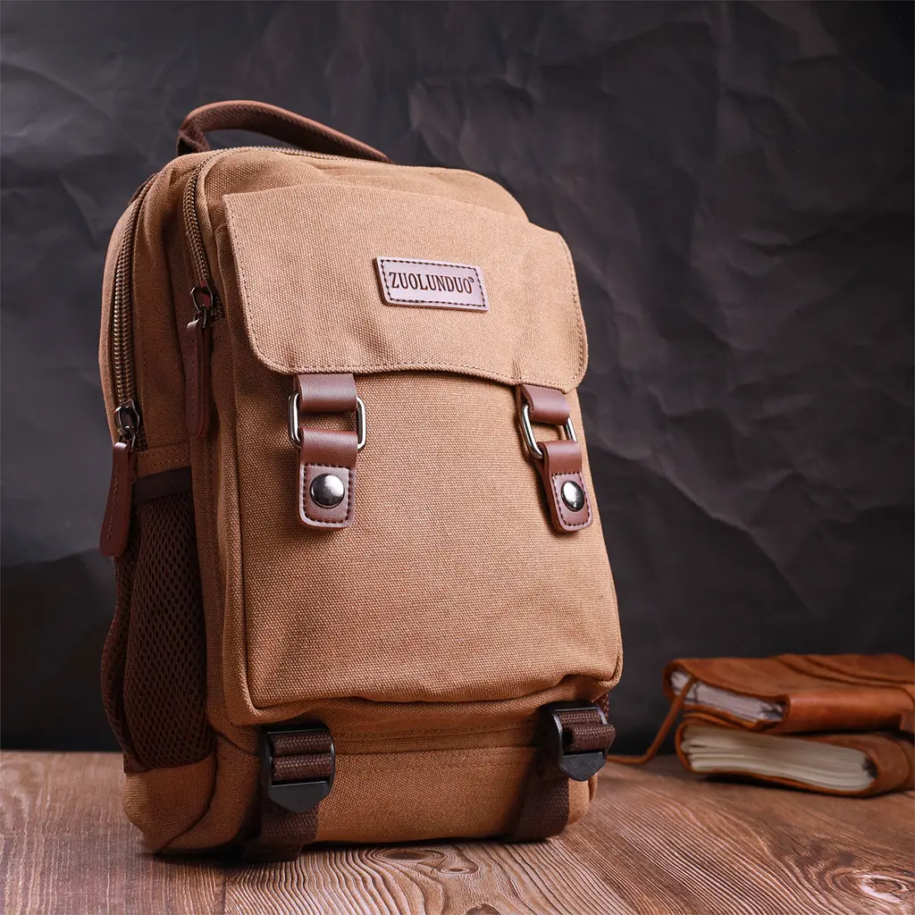 Текстильний рюкзак Vintage 21,5х34х9 см sum0023481 - фото 7