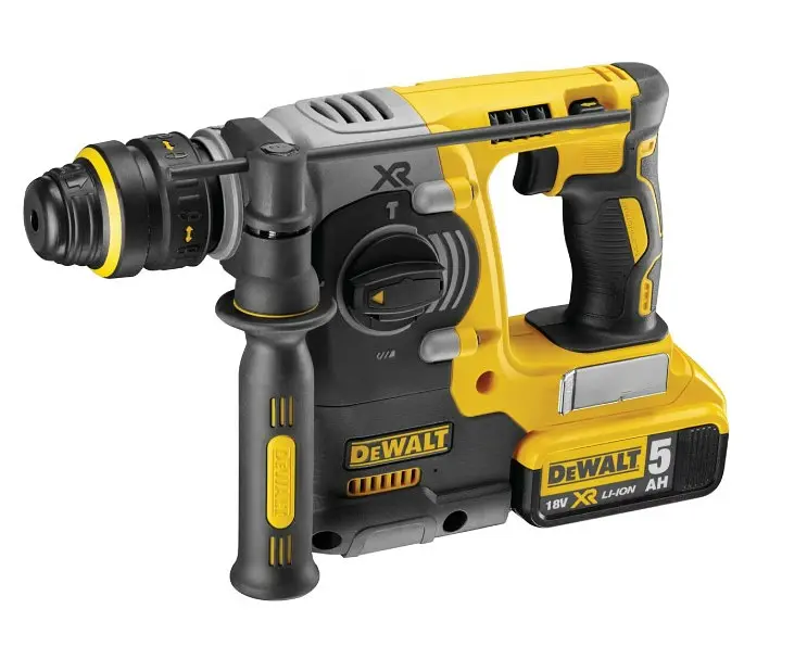 Перфоратор акумуляторний безщітковий DeWALT SDS-Plus з АКБ та ЗП DCH274P2T - фото 2