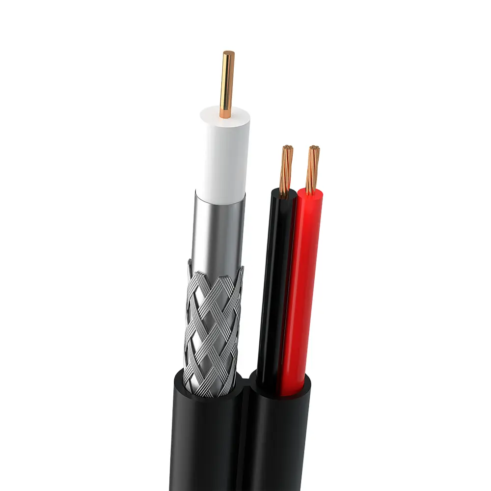 Кабель комбінований Одескабель RG-690 CU + 2x0.75 power 305 м (303745)