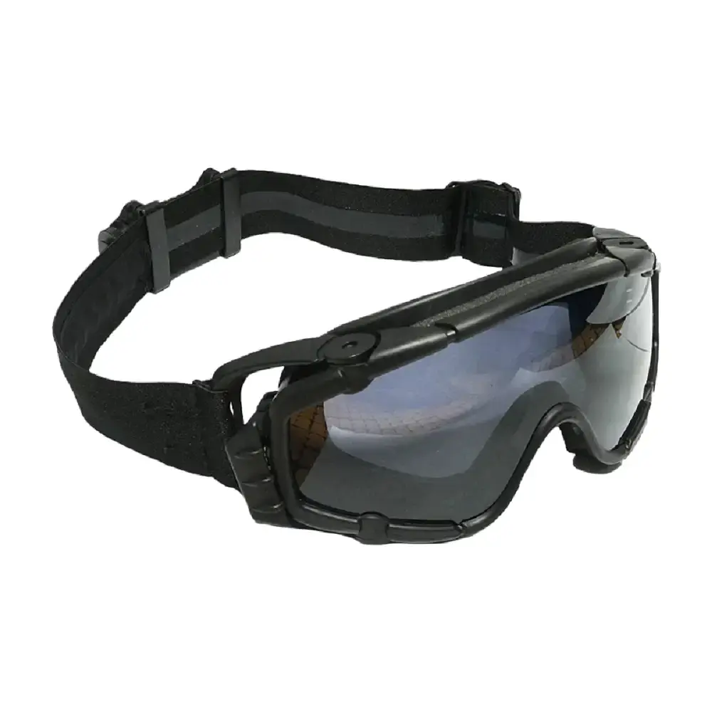 Тактические очки маска FMA Si-Ballistic Googgles (с охлаждением) Black - фото 2