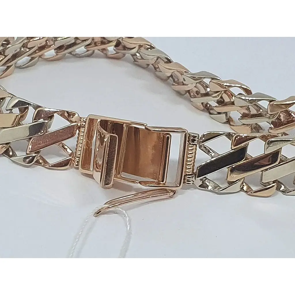 Золотий чоловічий браслет Родинні коштовності. 1520091 21,5 - фото 5