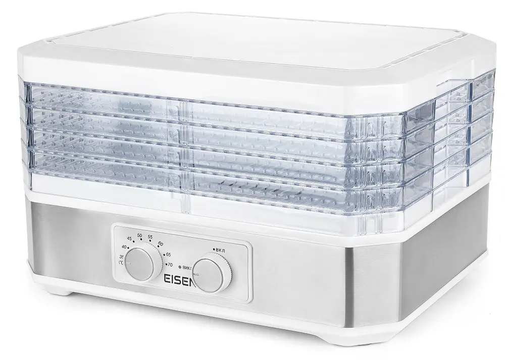 Сушилка для овощей и фруктов Eisen EFD-055W 500W White - фото 4