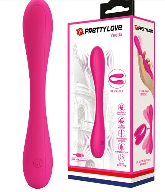 Вібратор PRETTY LOVE YEDDA USB 12 Function PRETTY LOVE BI-014710-1 100141 - фото 6