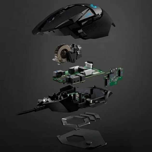 Миша комп'ютерна Logitech G502 Hero (910-005470, 910-005474, 910-005471, 910-005472) - фото 7