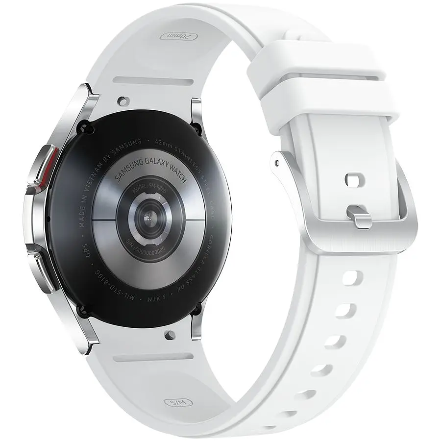 Смарт-годинник Samsung Galaxy Watch 4 Classic 46 mm (R890) Silver (SM-R890ZSASEK) (Grade B) Seller Refurbished - фото 2