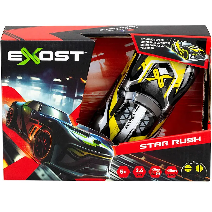 Машина Silverlit Exost Star Rush 1:28 на радіокеруванні 2.4 ГГц чорно-жовта (20640) - фото 7