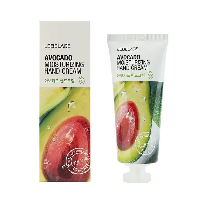 Крем для рук зволожувальний Lebelage Daily Avocado Moisturizing Hand Cream з авокадо