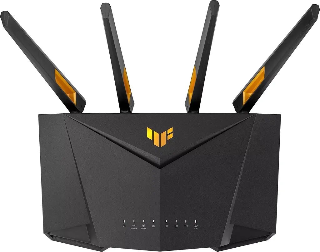 ASUS Маршрутизатор TUF-AX4200 4xGE LAN 2,5xGE WAN 1xUSB3.2 MU-MIMO OFDMA MESH gaming - фото 2