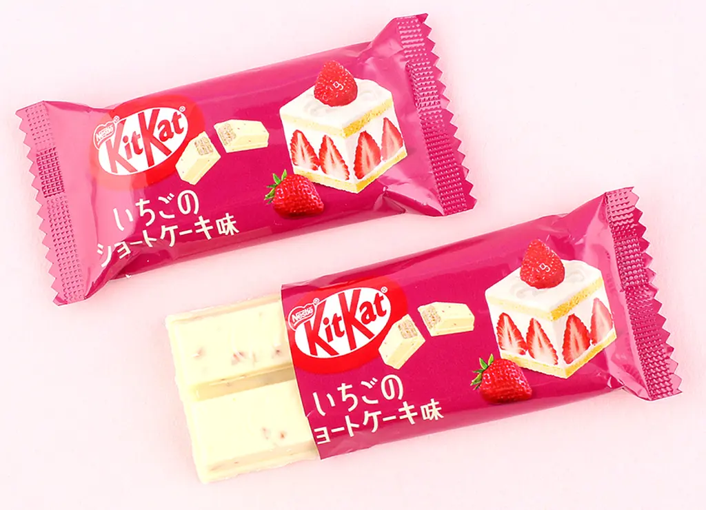 Шоколадні міні-батончики Nestle KitKat Mini Strawberry Shortcake Flavor 10 шт х 11.6 г - фото 3