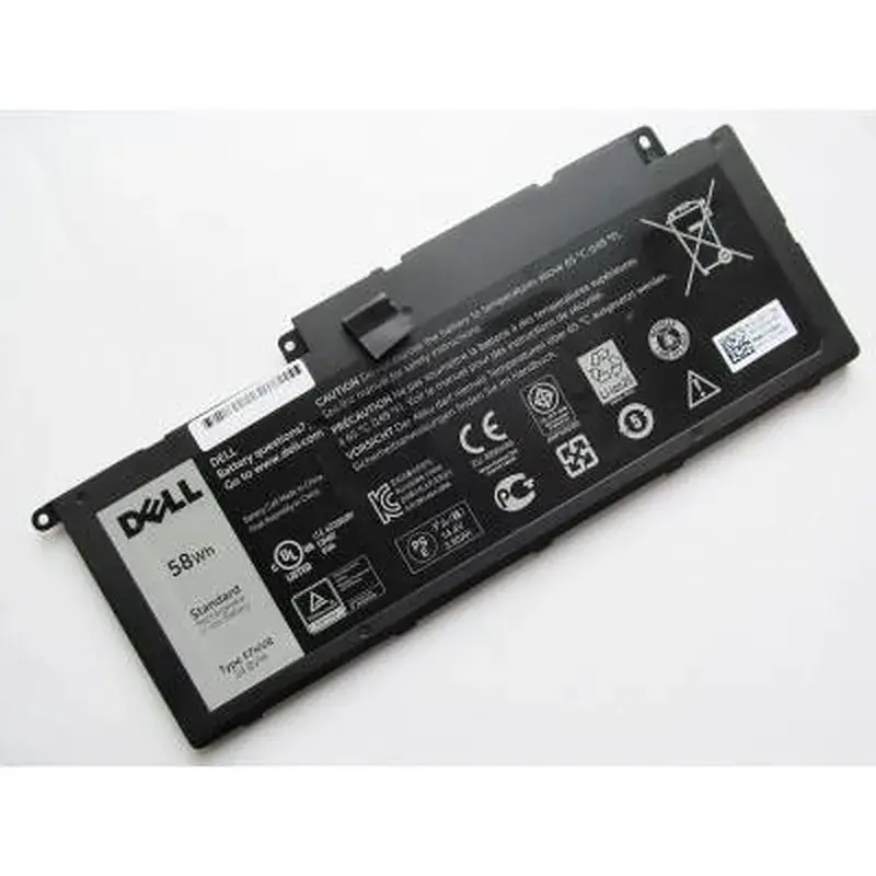 Акумулятор до ноутбука Dell Inspiron 15-7537 F7HVR, 58Wh (3800mAh), 4cell, 14.8V, Li-ion (A47207) - фото 2