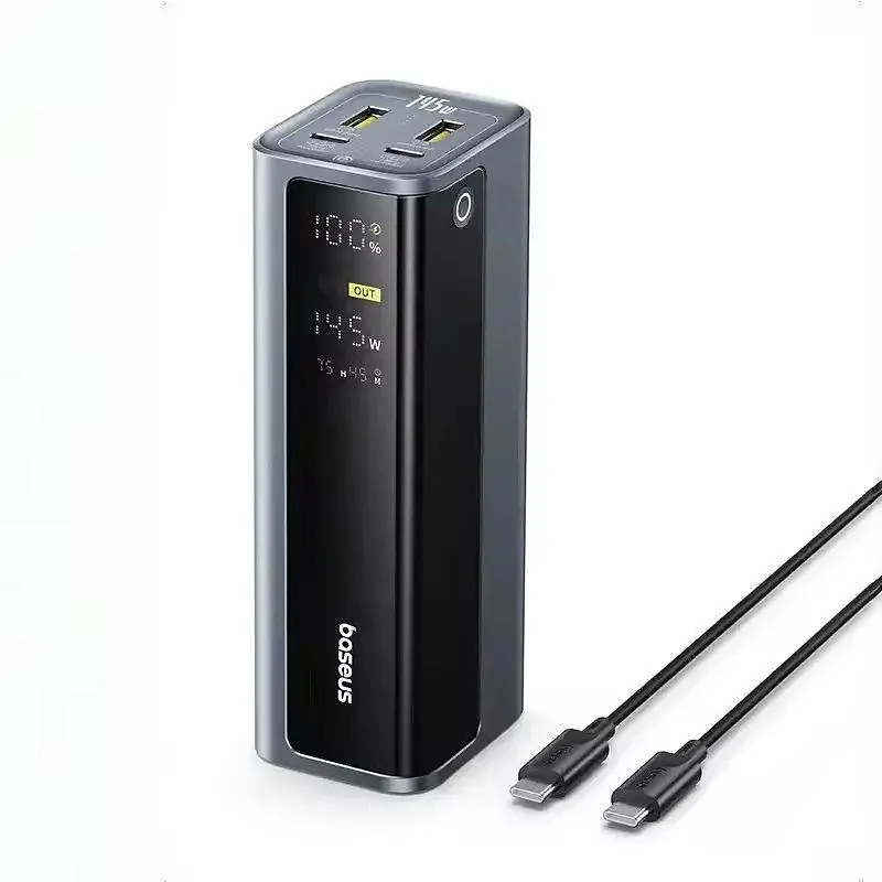 Baseus EnerGeek GP12 20800 mAh 145W павербанк + кабель в комплекті (100W) для ноутбука, телефона, планшета - фото 2