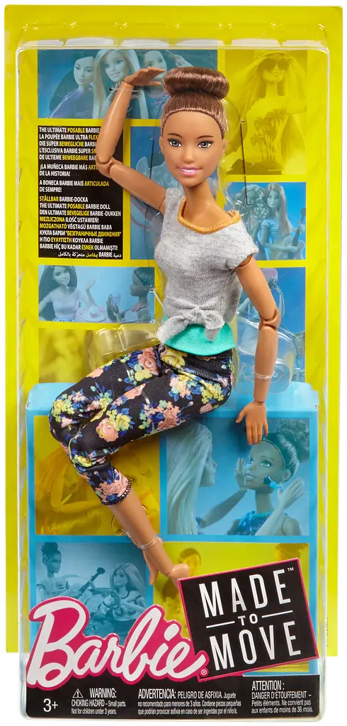 Лялька Barbie Рухайся як я Шатенка (FTG82) - фото 5