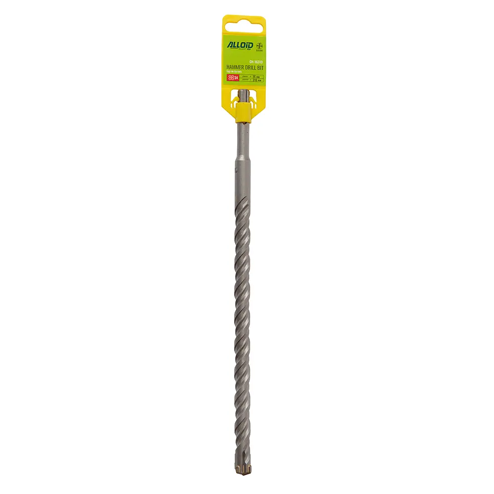 Бур по бетону Alloid Building Tools SDS-plus S4 Quadro 16x310 мм (CH-16310) - фото 2