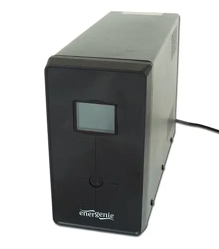 Джерело безперебійного живлення EnerGenie EG-UPS-034 LCD USB 1500ВА Black