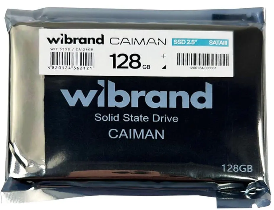 Накопичувач SSD Wibrand Sata 2.5 128GB Caiman Bulk120 (WI2.5SSD/CA128GB) - фото 3