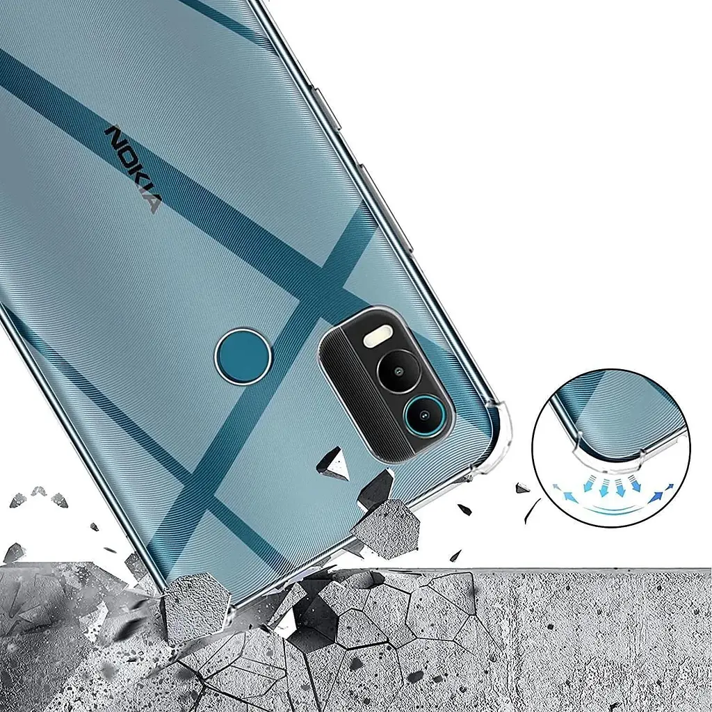 Панель BeCover Anti-Shock для Nokia C21 Plus Clear (707571) - фото 5
