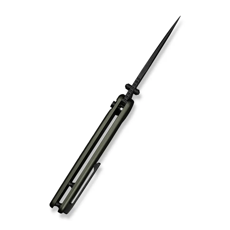 Ніж складаний туристичний Civivi Iron Tide (8.2 см) 14C28N / Aluminum зелений - фото 7
