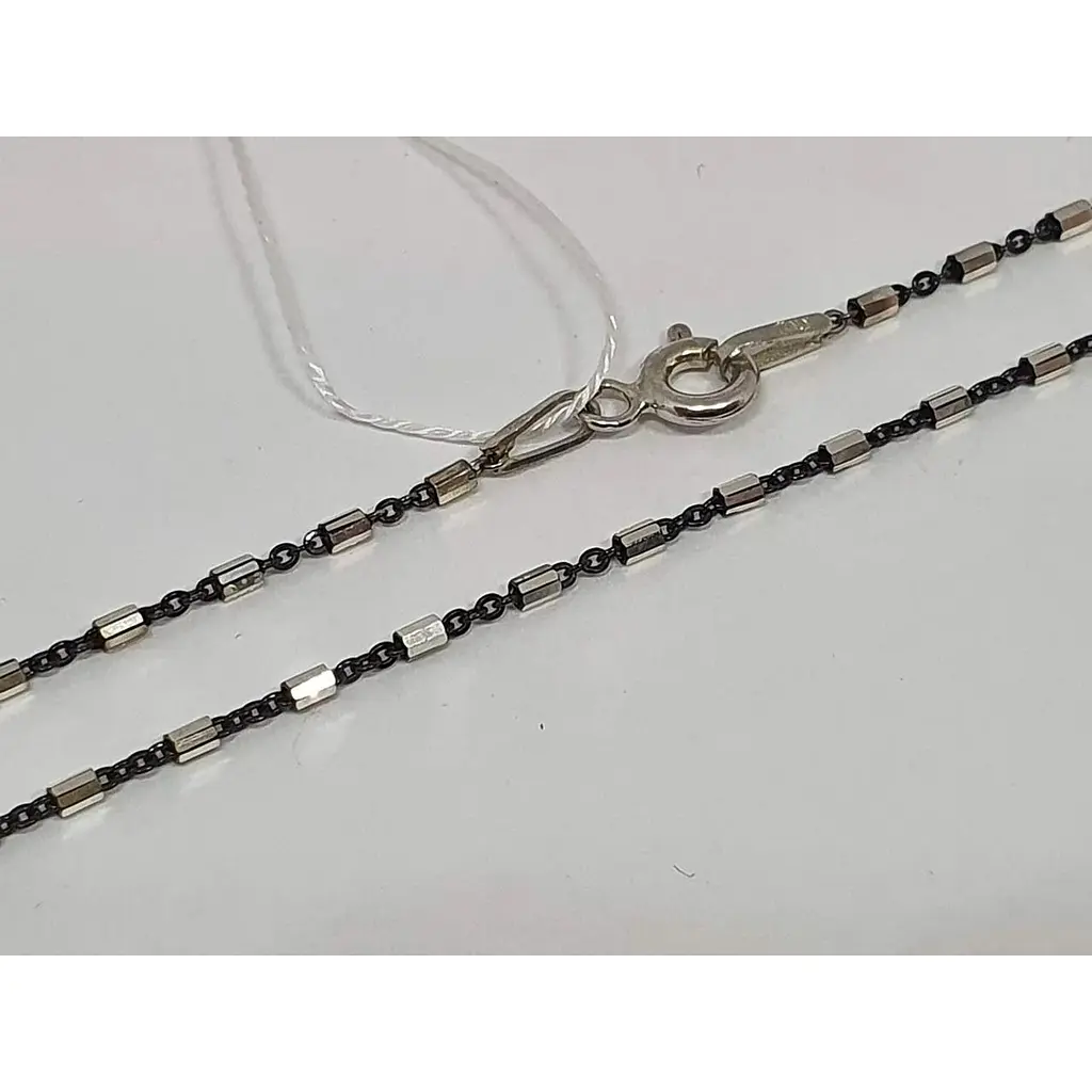 Серебряная цепь Аметист Фантазийное 32С0301ЧЦ 45 - фото 2