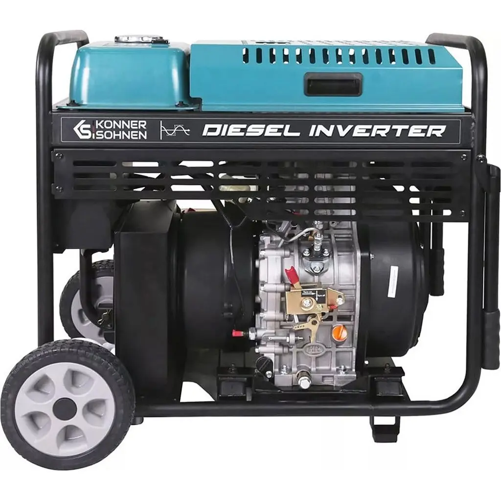 Інверторний дизельний генератор Konner&Sohnen KS 9500iDE ATSR [128995] - фото 4