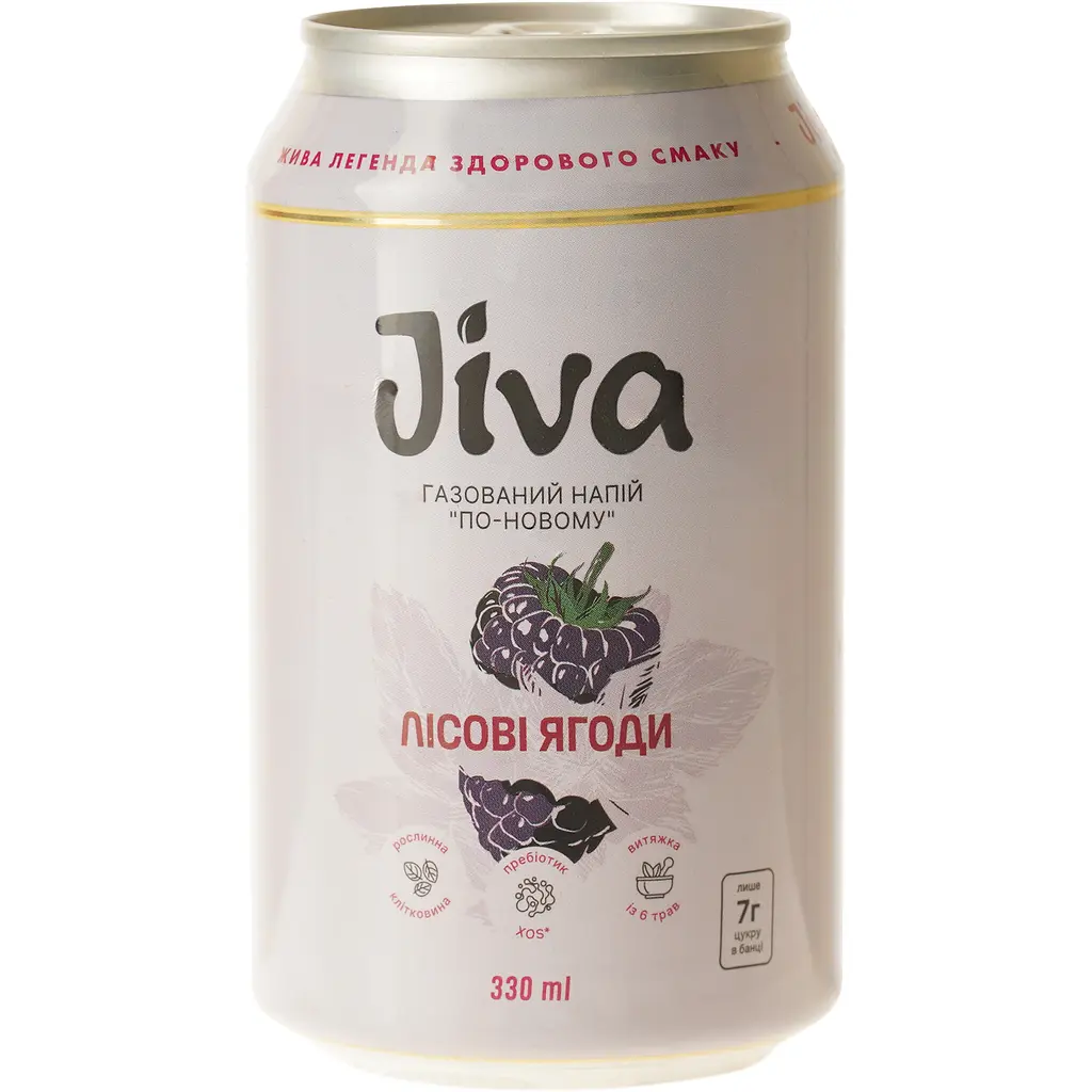 Напиток сок Jiva Лесные ягоды с соком лесных ягод с подсластителем 330 мл - фото 2