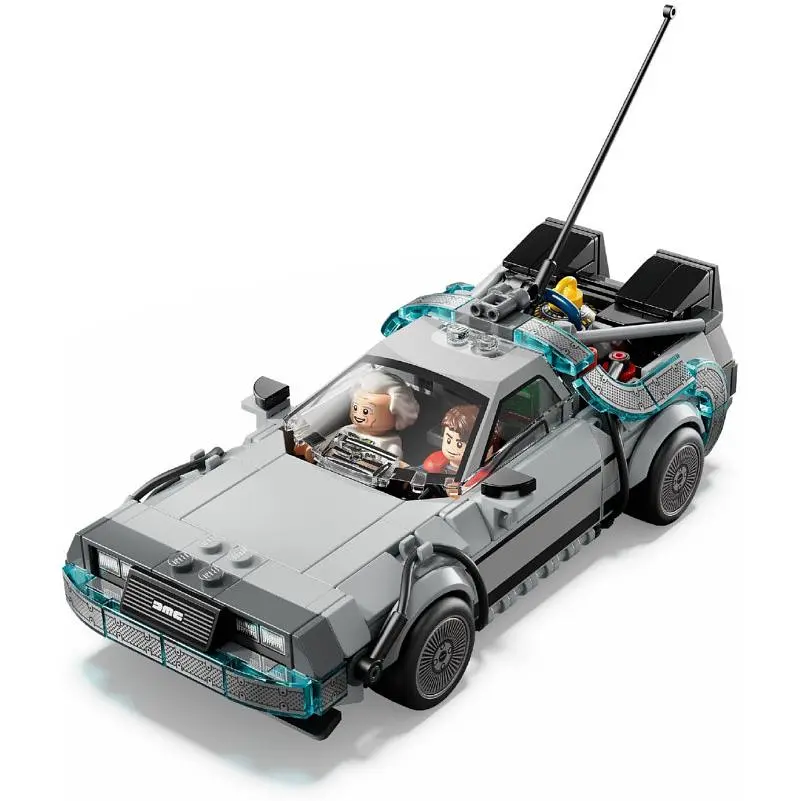 Конструктор LEGO Speed Champions Часоворот із фільму Назад у майбутнє 357 деталей (77256) - фото 2