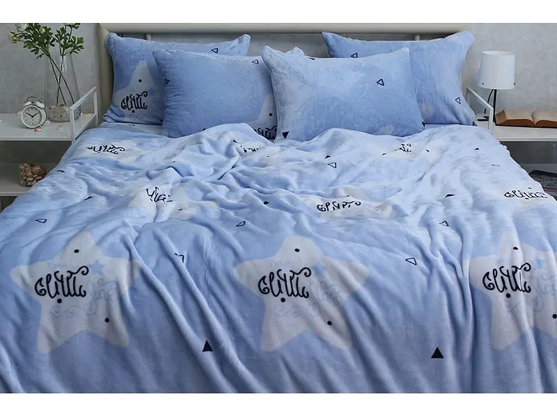 Комплект постільної білизни микрофибра 1,5-спальний TAG tekstil pbe0046355 - фото 3