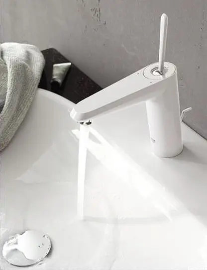 Змішувач для умивальника Grohe EuroDisc Joy 23425LS0 Білий - фото 2