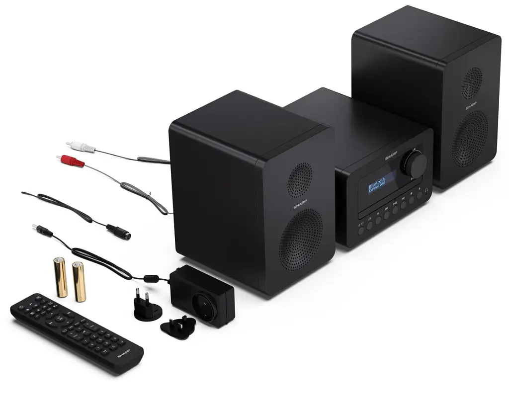 Музичний центр — Hi-Fi мікросистема Sharp XLB514 40W Bluetooth Black - фото 7