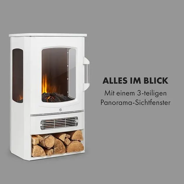 Электрический камин Klarstein Bormio Panorama (10035056) - фото 3