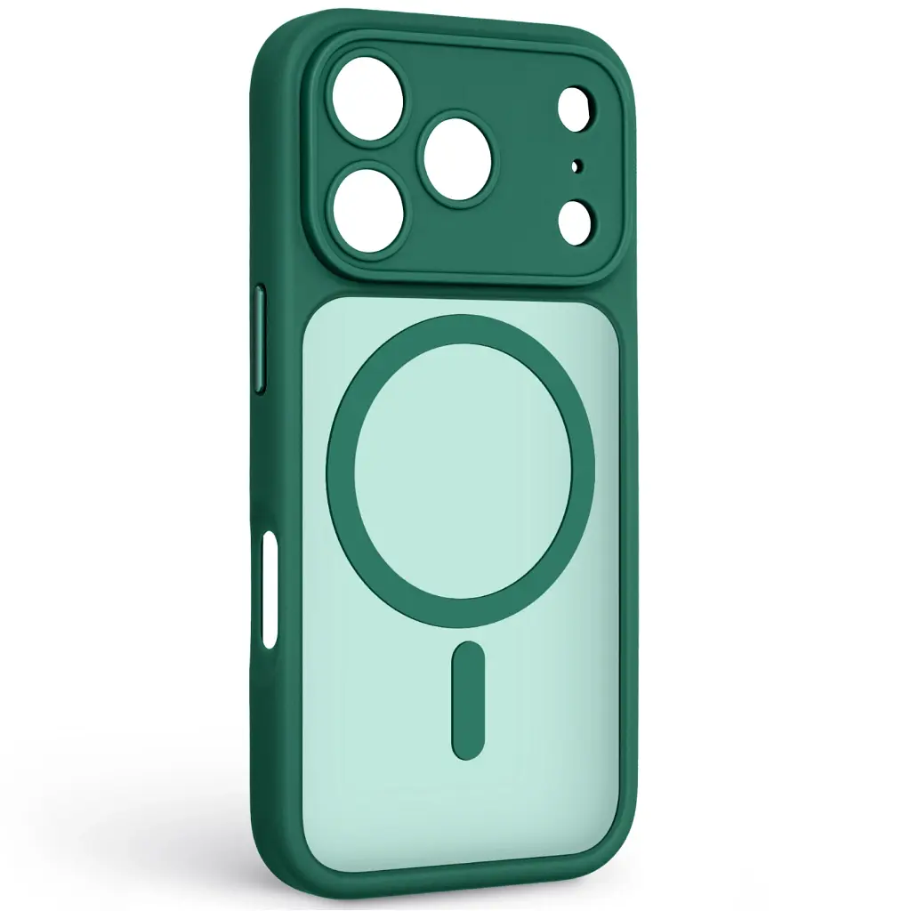 Чохол до мобільного телефона Armorstandart Lush MagCase Apple iPhone 17 Pro Dark Green (ARM87491) - фото 2