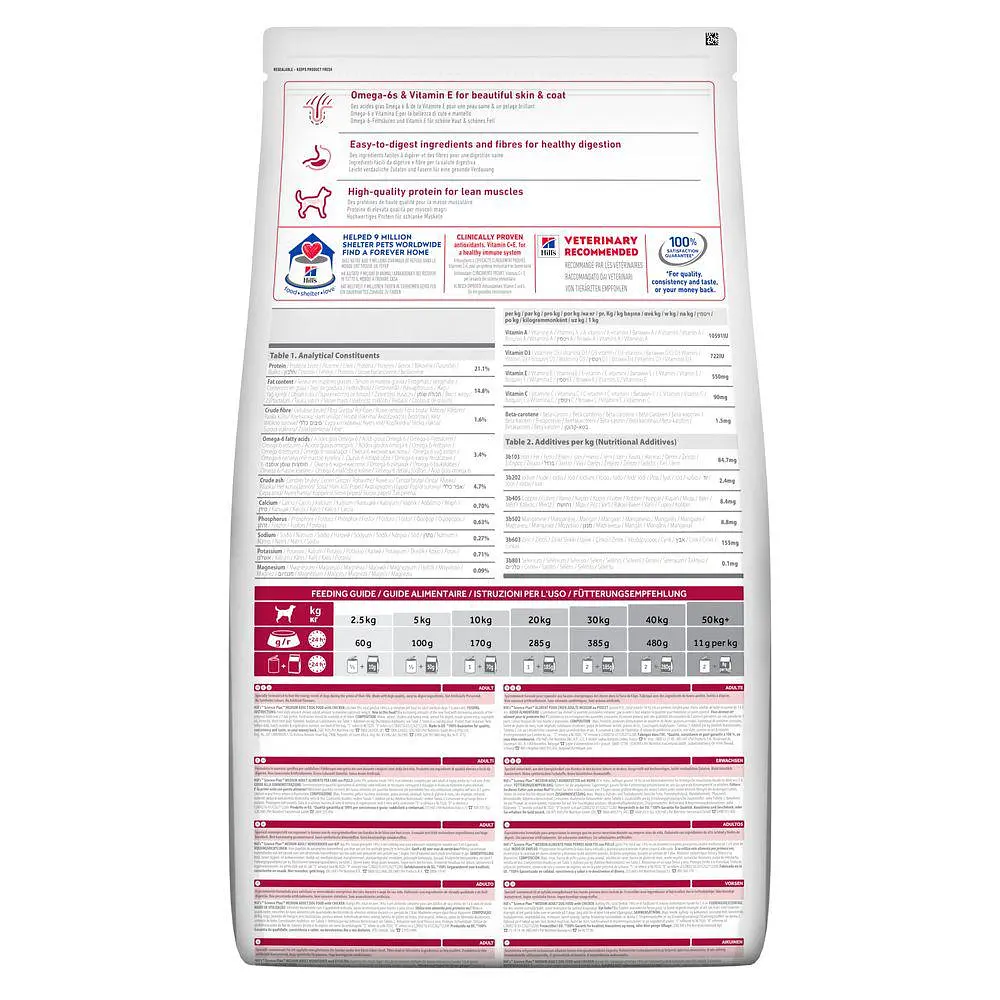 Сухий корм Hill’s SP Adult Medium Breed для дорослих собак середніх порід з куркою 14 кг - фото 3