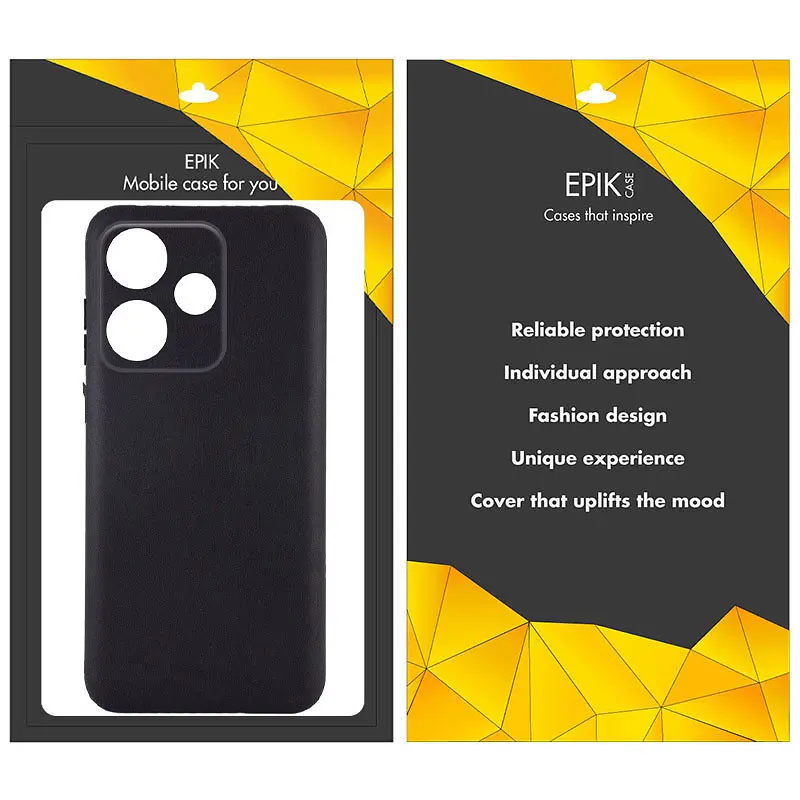 Чехол TPU Epik Black Full Camera для Xiaomi Redmi 13 4G / Poco M6 4G - фото 3