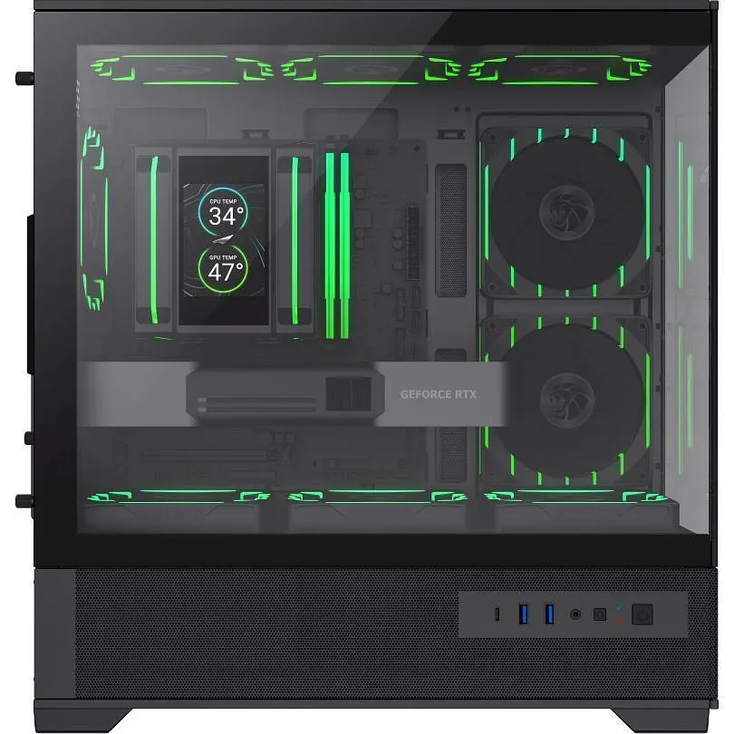 Корпус GameMax Vista 2 MB (9101-0600R0015) [166131] - фото 7