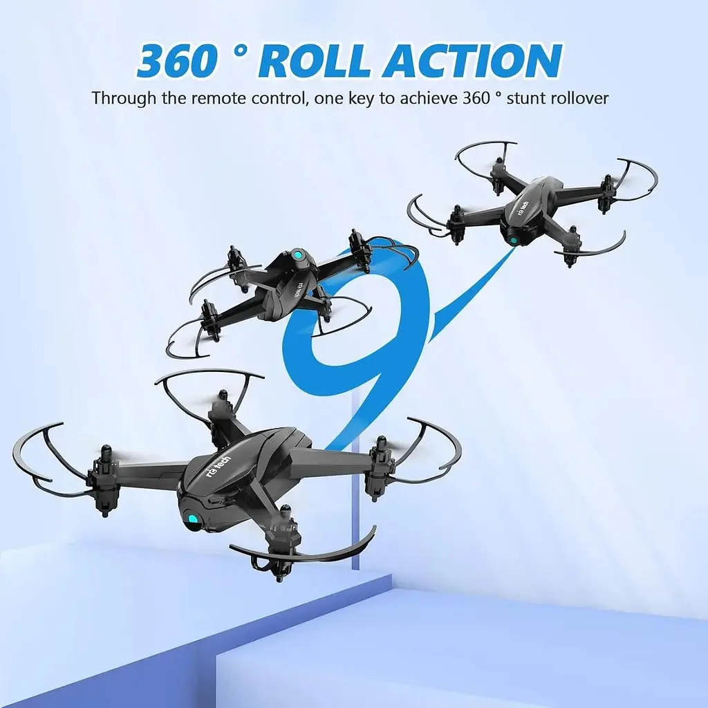 Дрон RC Drone Quadcopter WiFi Live Transmission с камерой 1080P с сумкой для переноски - фото 3