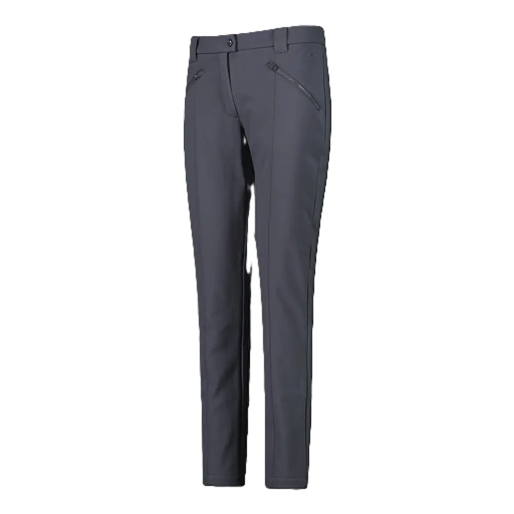 Штани CMP Women`s Softshell Trousers with Exposed Stitched Detailing at the Front Titanium XS (1097-3A11266-U911 36) - фото 3
