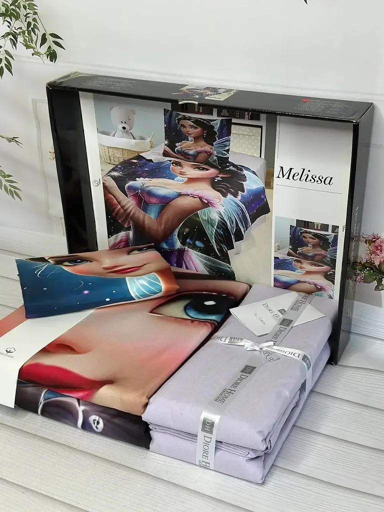 Постільна білизна Melissa Ранфорс Romeo Home pbe0051240 - фото 2
