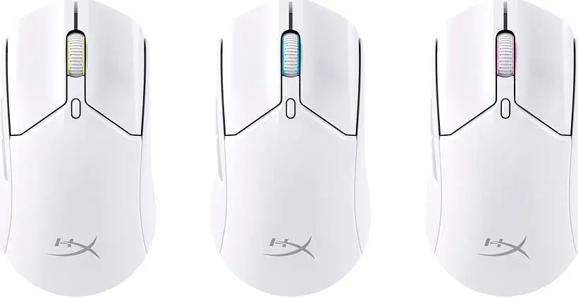 Комп'ютерна миша HyperX Pulsefire Haste 2 RGB USB-A/WL/BT білий teh0013997 - фото 7
