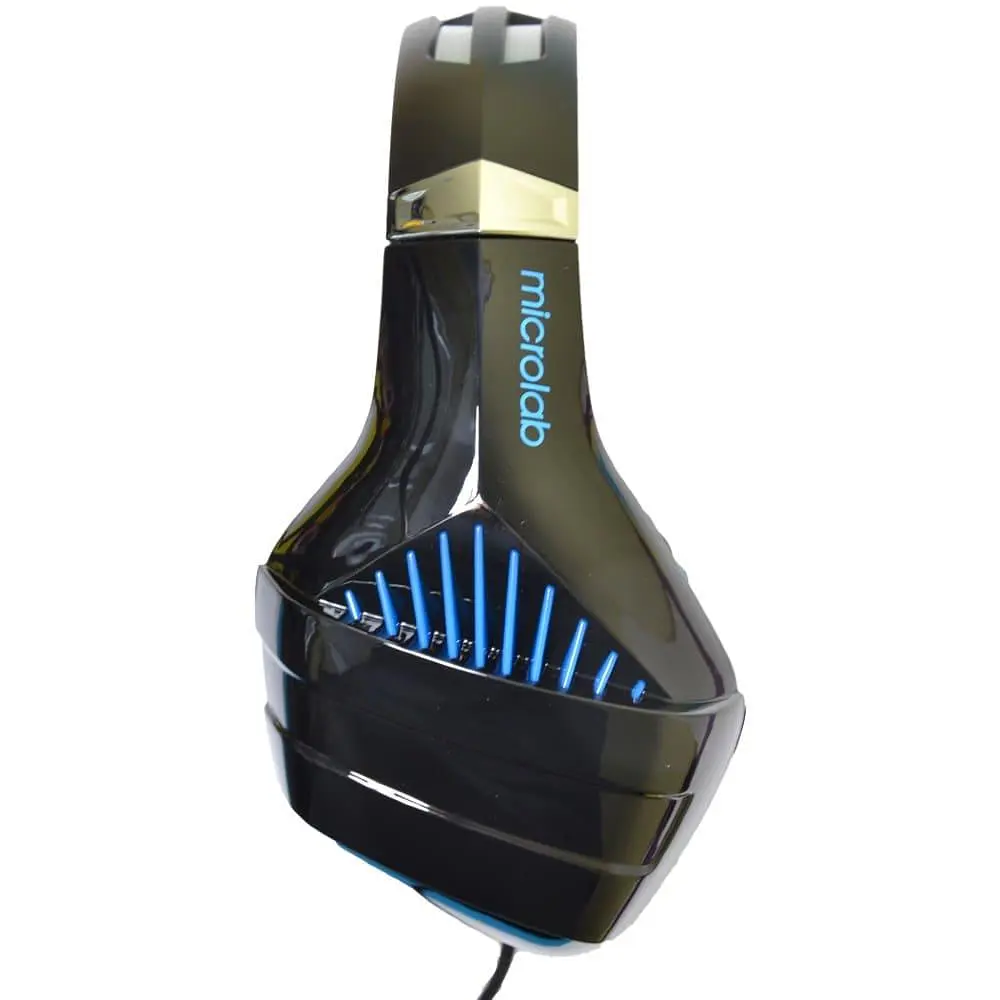 Ігрова гарнітура Microlab G6 Black-Blue (G6_b+b) - фото 3
