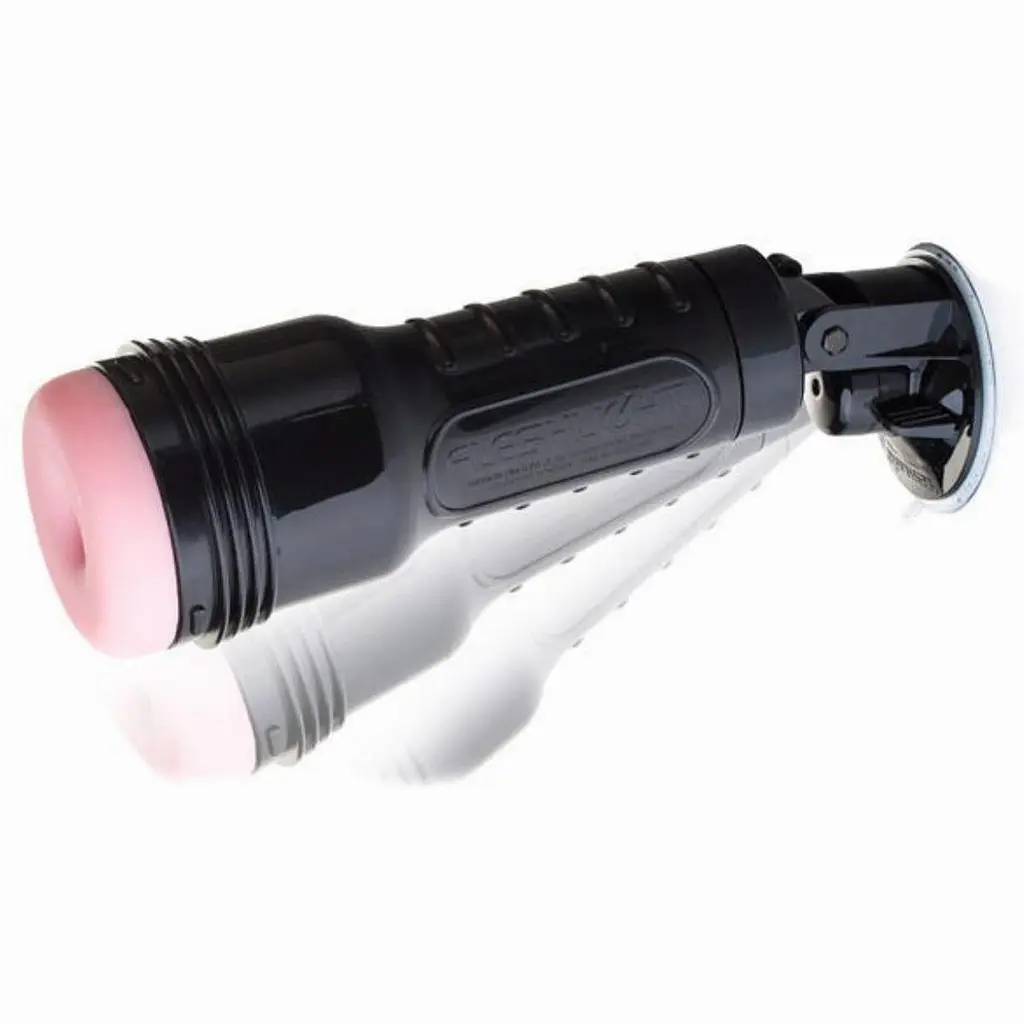 Тримач для мастурбатора Fleshlight Shower Mount (чорний) - фото 6