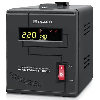Стабілізатор Real-El STAB ENERGY-1000 (EL122400012) - фото 4