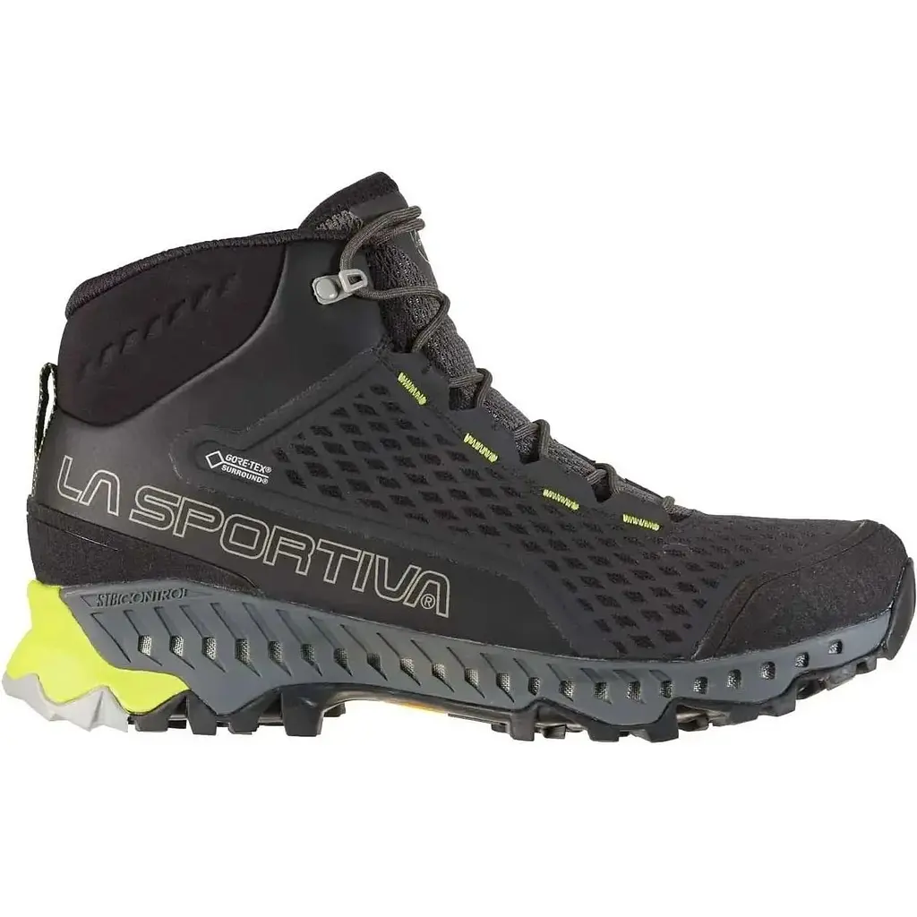 Ботинки LaSportiva Stream GTX 46 Carbon/Apple Green LaSportiva (1052-24D900705 46) - фото 3