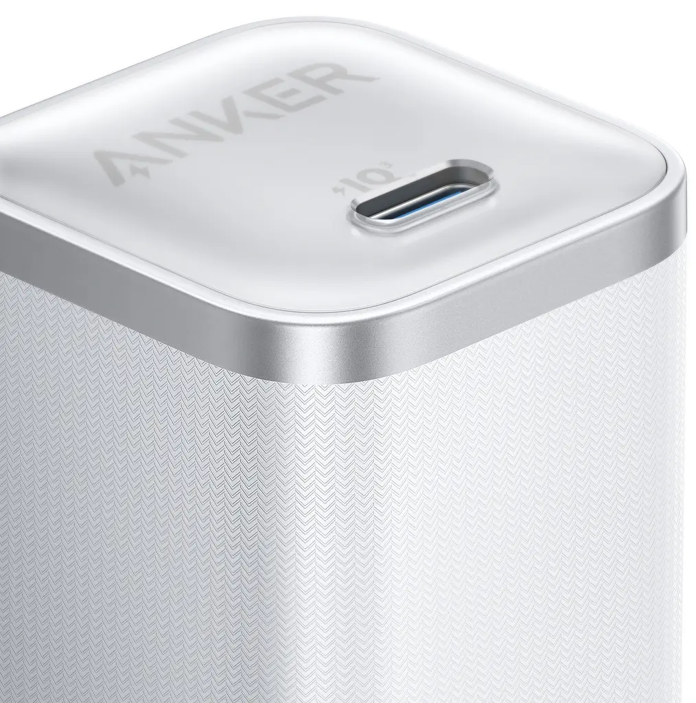 Сетевое зарядне пристрій Anker Nano Charger - 45W USB-C білий (7181287) - фото 2
