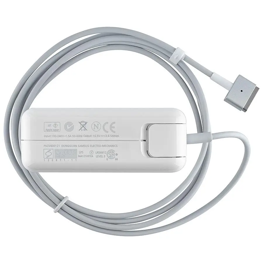 Блок живлення для ноутбука APPLE MagSafe2 16.5V 3.65A 60W Білий (з євро-адаптером) Т-подібний роз'єм Magsafe2 - фото 2