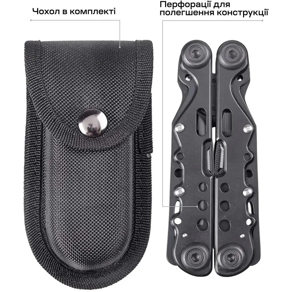 Мультитул Active Tactic II Tool Black - фото 9
